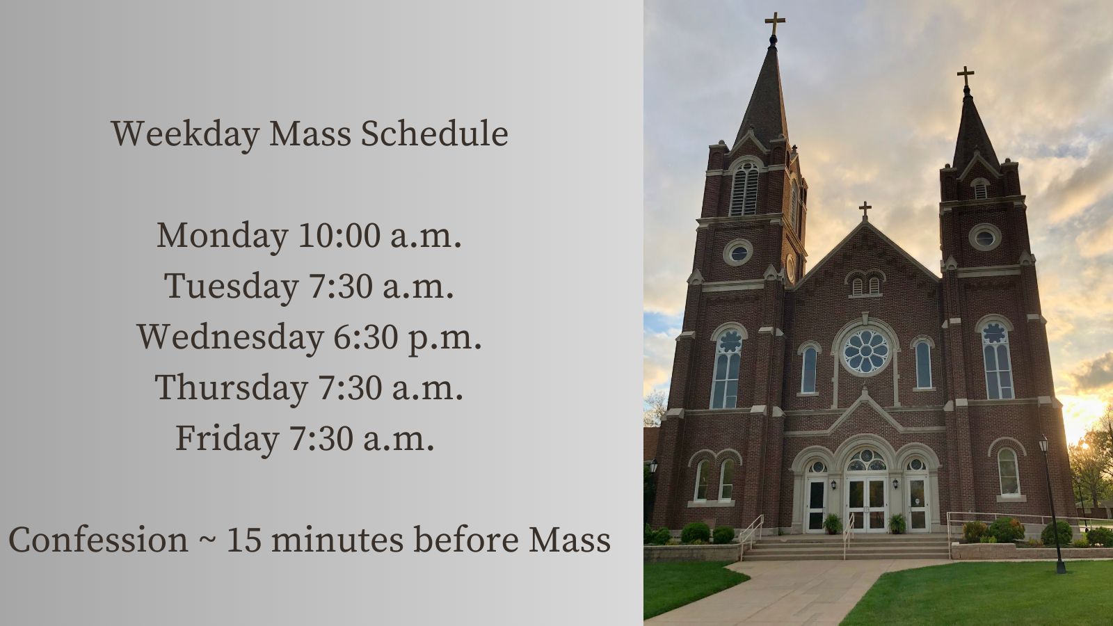 Sacred Heart Catholic Church, Colwich, KS